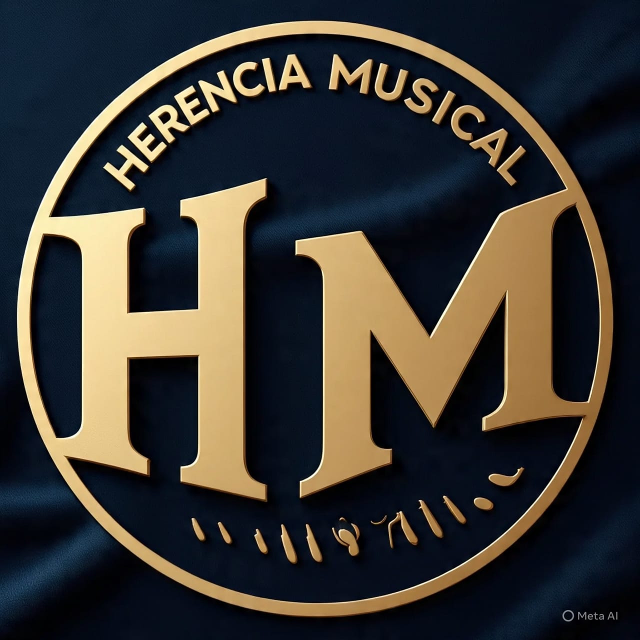 Logo de Herencia Musical HM, percusión latina en Milán